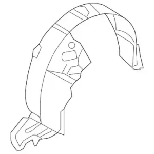 ВНУТРЕННЯЯ ПАНЕЛЬ СРЕДНЕЙ СТОЙКИ КУЗОВА (10714040/230518/0014124/165 - КОРЕЯ) 868183K500 HYUNDAI