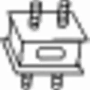 крепление глушителя! Toyota Land Cruiser 4.0/2.5TD 85-95 255-726 BOSAL