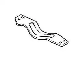 КРОНШТЕЙН ТРУБЫ ГЛУШИТЕЛЯ СРЕДНЕЙ 30778937 VOLVO