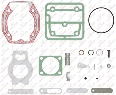р/к компрессора!(кр)прокладки, упл.кольца LK3930 (4 пр.)Volvo FH12 RK.01.115 YUMAK
