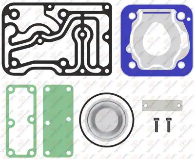 р/к компрессора!(мкр), прокладки, клапан, упл.кольца, крепеж (11 пр.)Iveco Stralis RK.01.213 YUMAK