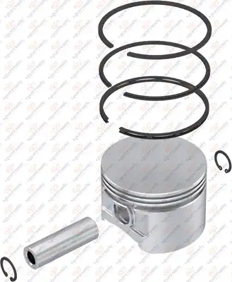 поршень компрессора! STD 85mm с пальцем и кольцами MB Actros/Axor RK.01.104 YUMAK