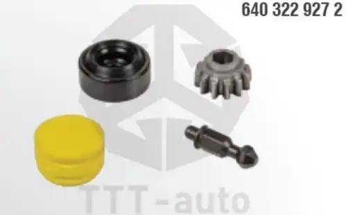 р/к суппорта! (мп)крышка, регул.вал, регул.шестерня,уплотнение MAN 17151 TTT