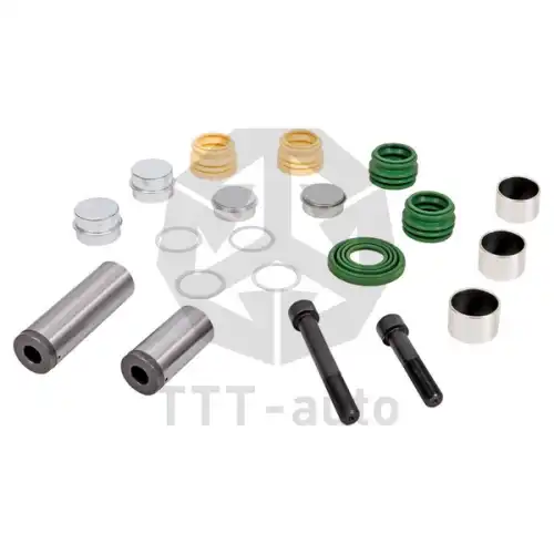 р/к дискового тормоза!(мр) направляющие,болты,втулки,крышки,пыльники,уплотнители,смазкаSAF 14801 TTT