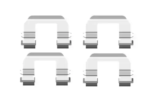 ремк-кт торм.колодок пер.! Mando KIA Cerato 04-09 1 987 474 439 BOSCH