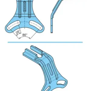 пластина регулировочная автомат. трещетки! 24°BPW 03.165.25.28.0