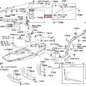 Топливный насос низкого давления TOYOTA / LEXUS 7702478010