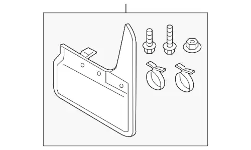 БРЫЗГОВИКИ 4M0075106 VAG