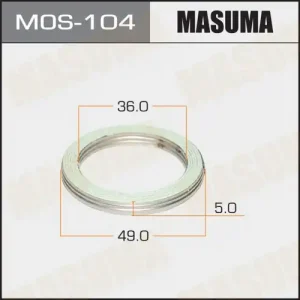 Прокладка глушителя MASUMA MOS-104