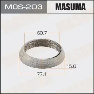 Прокладка глушителя MASUMA MOS-203