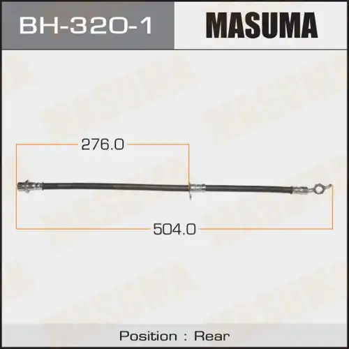 BH-320-1 Шланг тормозной MASUMA