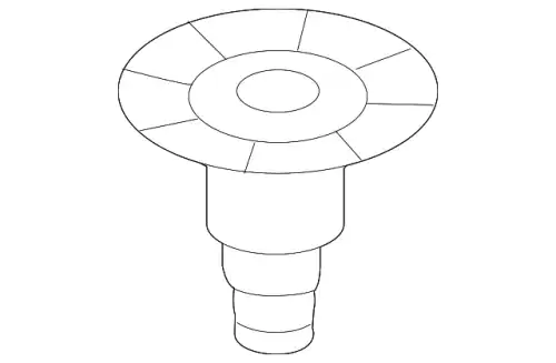отбойник! задний MB Vito W447 447 324 01 00