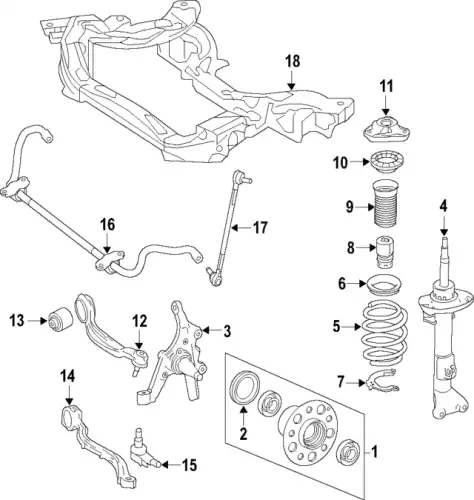 ПРУЖИНА ПОДВЕСКИ ВИНТОВАЯ 218 321 37 04 MB