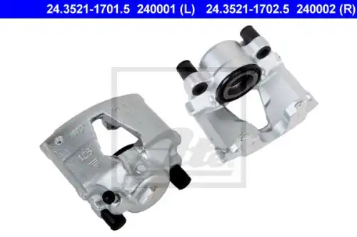 Суппорт тормозной ATE 24.3521-1702.5 передняя ось справа