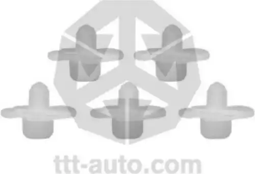 р/к диcкового тормоза! 5(п) к-т шестерен d=9mm KnorrSN6/SN7/SK7/SL7/SM7 17680 TTT