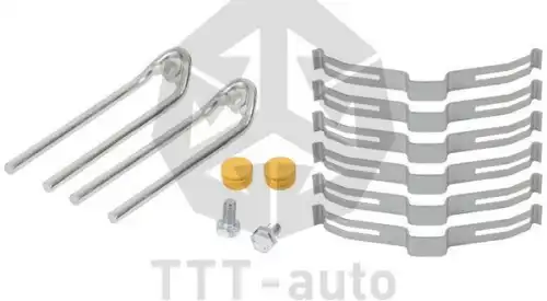 р/к диск.тормоза! пластины прижимные WabcoPAN 22-1 15934 TTT