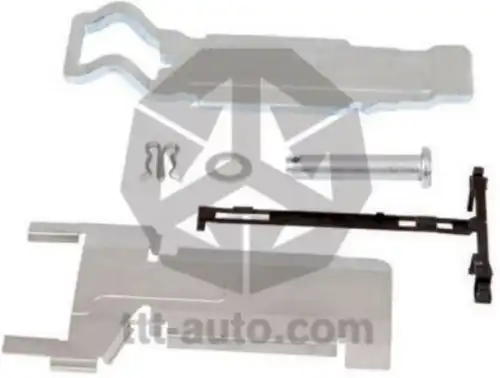 р/к дискового тормоза! 6(м) пластины,шплинт,шайба Knorr SB7/SN7 16809 TTT