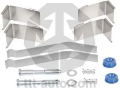 р/к дискового тормоза! комплект возвратных пластин BPW TSB 3709 19058 TTT