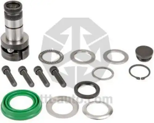 р/к дискового тормоза! 15(мр) вал шлицевой, болты, шайбы, пыльник, упл. лев. WabcoDAF 55 17516 TTT