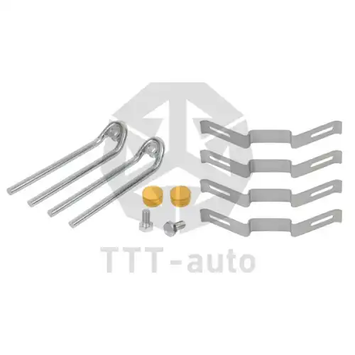р/к диск.тормоза! пластины прижимные WabcoPAN 19-1/19-1 Plus 16588 TTT