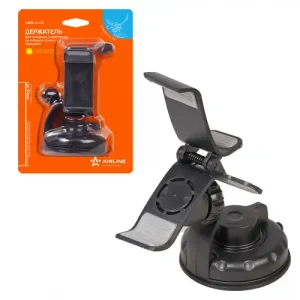 держатель для телефона/навигатора! на лобовое стекло прищепка AMS-U-02 AIRLINE