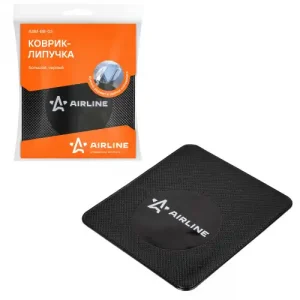 коврик-липучка !черный большой 138x160мм ASM-BB-03 AIRLINE