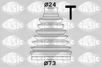 к-кт пыльника ШРУСа наружного! Renault Clio Grandtour 12>, Dacia Logan/Sandero 12> 1904041 SASIC