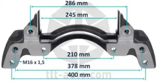 держатель скобы диск. тормоза! SM7500/SM7510/SM7002/SM7012/SM7003/SM7013 MB 20215 TTT