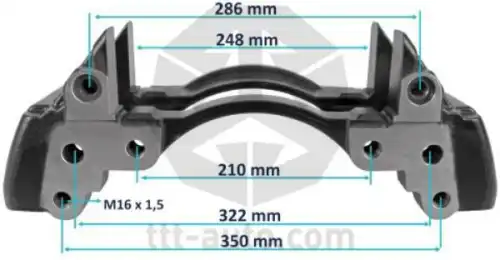 держатель скобы диск. тормоза! 6отв. 22.5' KnorrSB7, SN7, MB Actros 20222 TTT
