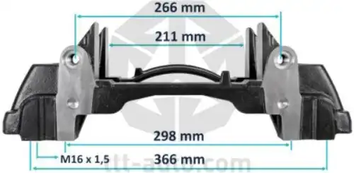 держатель скобы диск. тормоза! 22.5' Knorr  SK7, BPW 20201 TTT