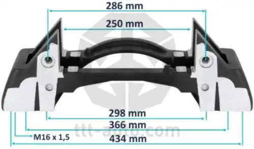 держатель скобы дискового тормоза !22.5' Knorr SN7, BPW 20202 TTT