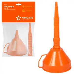 Воронка для топлива AIRLINE APF-03 пластик с ручкой с сеткой разборная 360 мм