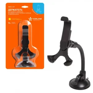 держатель для телефона/навигатора! на лобовое стекло/панель приборов на длинной штанге AMS-U-07 AIRLINE