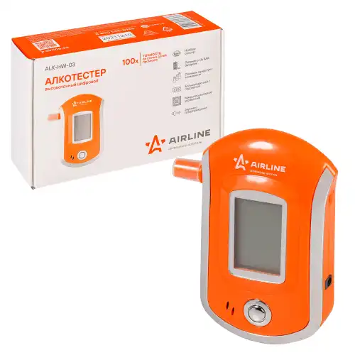 алкотестер с Hot Wire сенсором! ALK-HW-03 AIRLINE