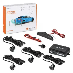 парковочный радар! 4 датчика, беспроводной ЖК экран APS-WL-04 AIRLINE