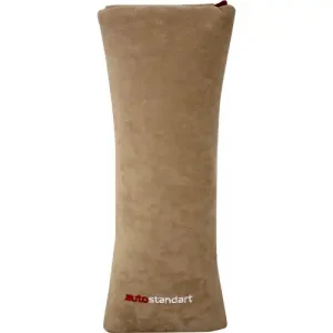 ПОДУШКА АВТОМОБИЛЬНАЯ НА РЕМЕНЬ БЕЗОПАСНОСТИ С НАПОЛНИТЕЛЕМ 300Х110 (БЕЖЕВАЯ) AUTOSTANDART AS-103035