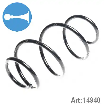 14940 ПРУЖИНА ПЕРЕДНЯЯ KLAKSON