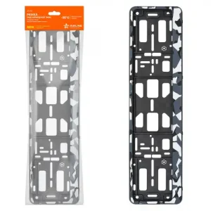 рамка под номерной знак! камуфляж 'зима' AFC-08 AIRLINE