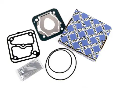 р/к компрессора! (мкр) прокладки, клапана, болты, упл.кольца, крышка (10 пр.) MB ATEGO 85-27853-SX STELLOX