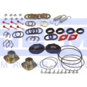 р/к торм вала! (мпр) на ось (полный) опоры+пыльники+стопора+пруж+кольца+монт. к-т SKRS 98> 12027 SE-M