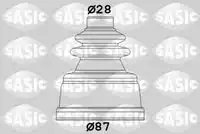 пыльник ШРУСа внутр.! Citroen Evasion/Jumper all 94-02, Peugeot 605/806/807/Boxer 94> 1900018 SASIC