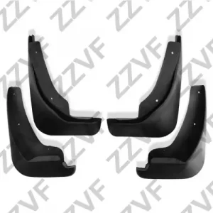 Брызговики седан (комплект - 4 шт.) Ford Fiesta 2009-... (--, РОССИЯ) ZVXYFCS2062 ZZVF