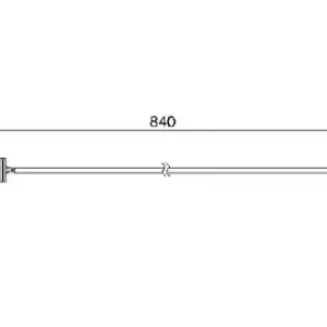 Датчик тормозных колодок BOSCH 1 987 474 956 электронный
