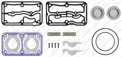 р/к компрес.!(мкр) полный,прокладки,клапаны,упл.кольца,крышки,втулка (16 пр.)Volvo FH12 RK.01.122 YUMAK
