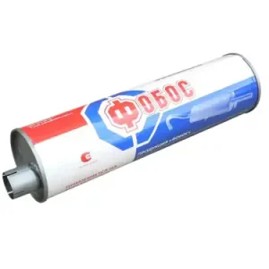 34861 Глушитель Газель Соболь дв ЗМЗ-402 FOBOS