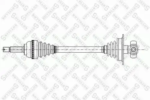 Вал приводной в сборе STELLOX 158 1033-SX