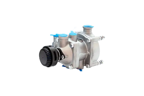 кран управления тормозами прицепа-2 ЕВРО с клапаном обрыва и глушителем! / КАМАЗ 35220020380 SORL