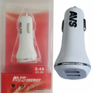 зарядное устройство автомобильное!usb порта 2,4а A78020S AVS