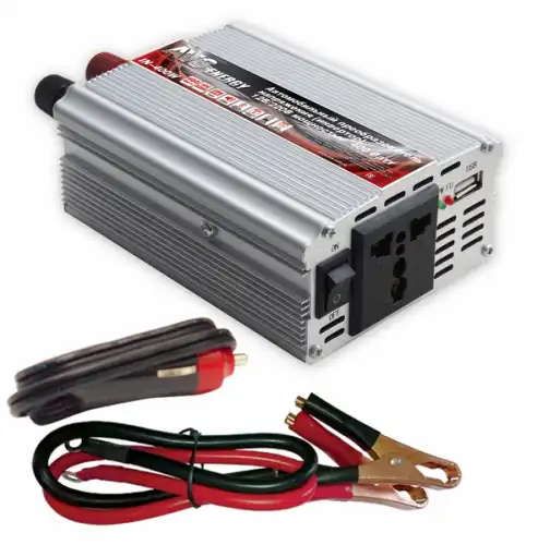 инвертор автомобильный! 12/220V IN-400W A80684S AVS