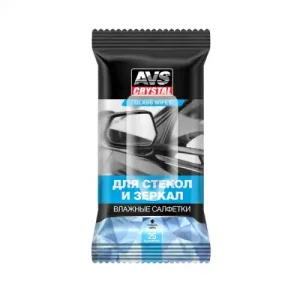 Влажные салфетки стекло фары AVS A78101S 25 шт.